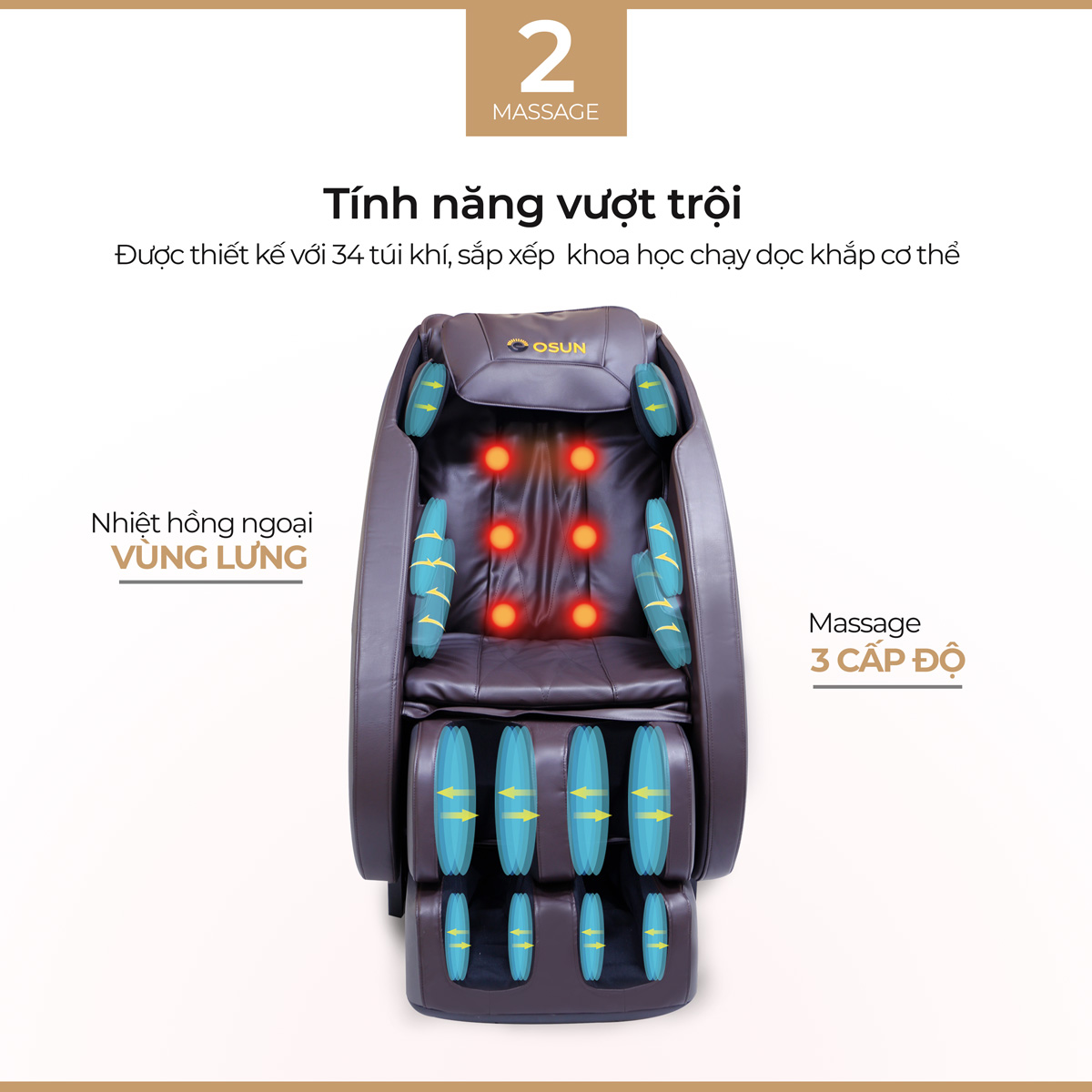 Ghế massage cao cấp OSUN SK-36