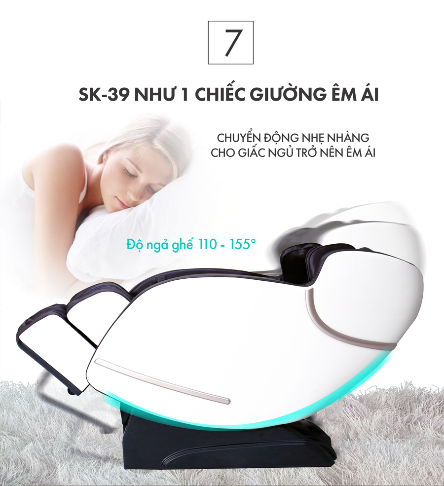 Ghế Massage Toàn Thân Cao Cấp Osun SK39