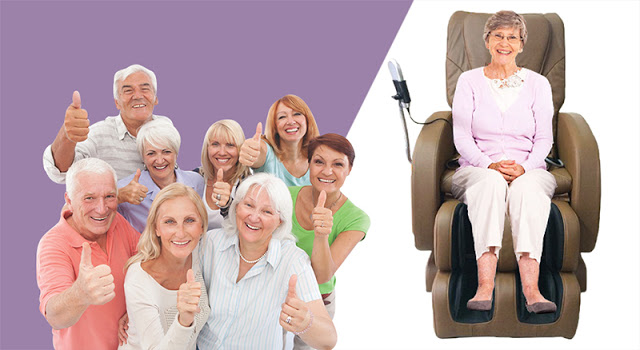 5 dòng ghế massage cho người cao tuổi