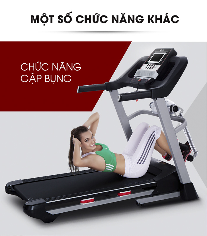 Máy chạy bộ điện đa năng Đại Việt DV-556