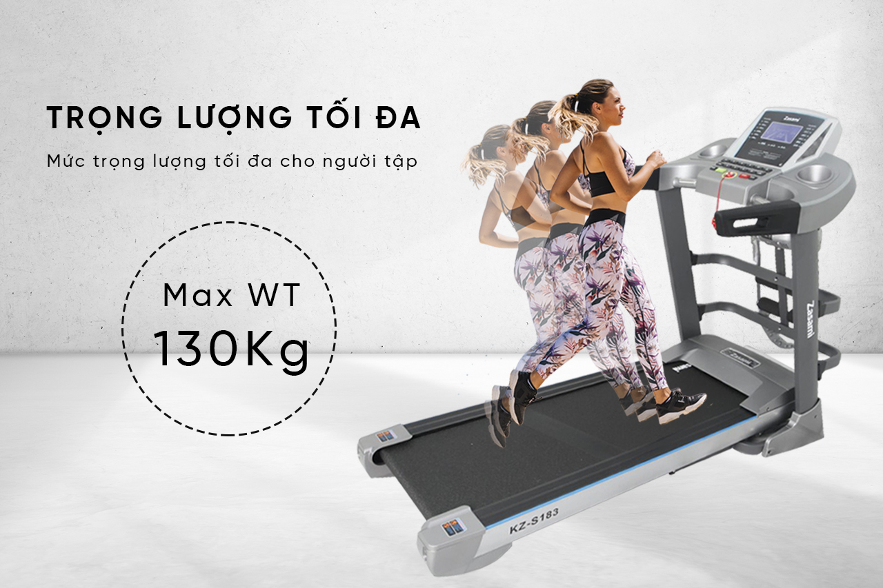 Máy tập chạy bộ đa năng Zasami KZ S-183