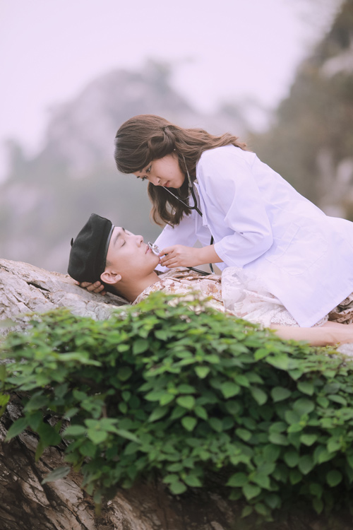 Ảnh cưới “Hậu duệ mặt trời” phiên bản Việt “gây sốt” - 5